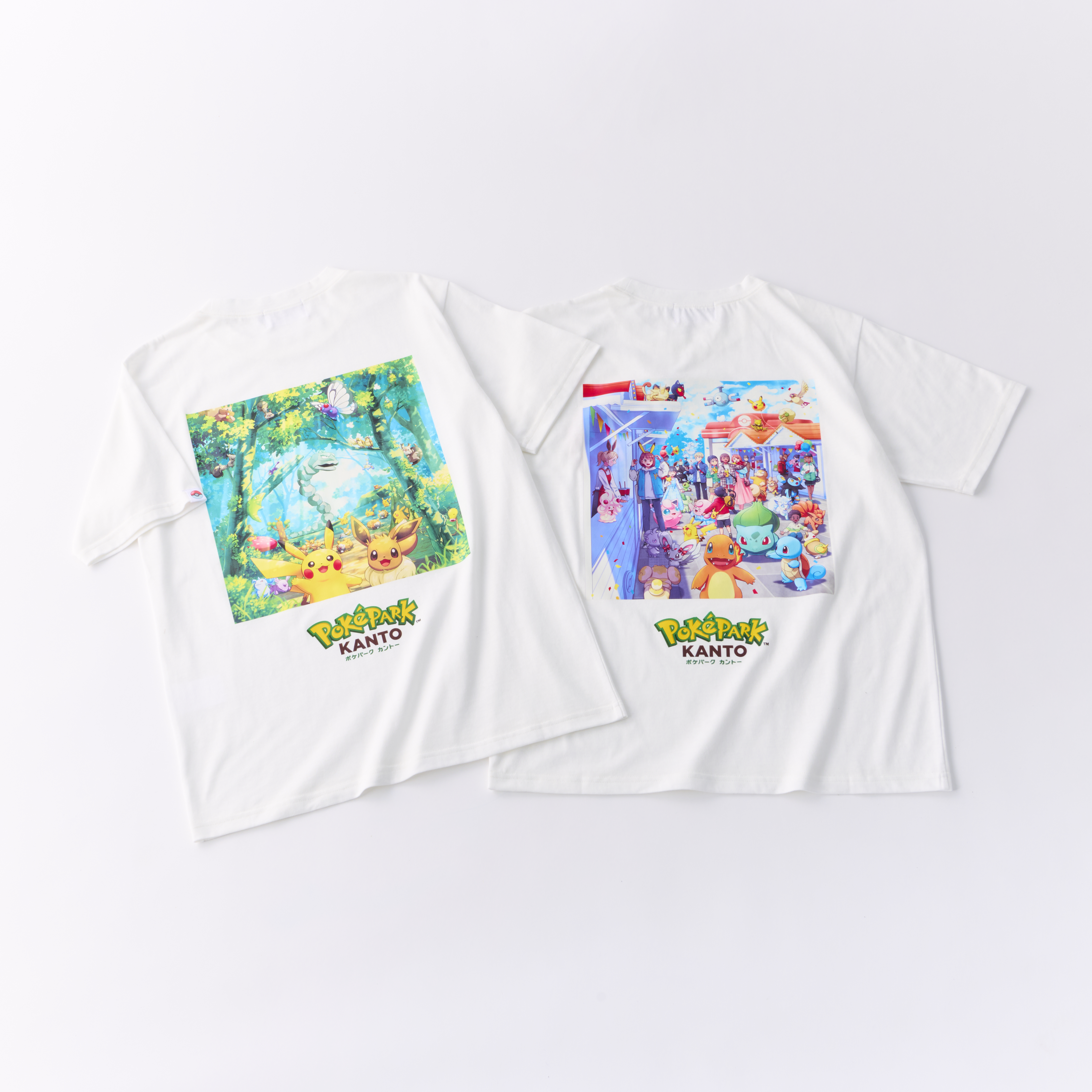 ポケパーク カントー Tシャツ(裏)